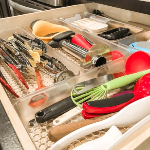 how to organize kitchen drawers